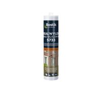 BOSTIK S733 Seal´n´Flex Construcción Silicona Gris Basalto - Silicona Neutral Universal Resistente al Moho, Elasticidad Permanente, Resistente a Pinturas, Para Interior y Exterior, 300 ml