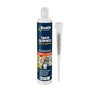 Bostik Taco Químico, Anclaje Químico con Base Poliéster, sin Estireno, Bicomponente, Gris Cartucho 300 mL