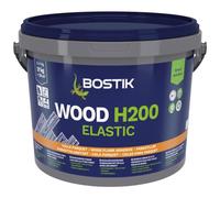 BOSTIK WOOD H200 ELASTIC-P Beige, Adhesivo Híbrido Universal Elástico para Madera, Agarre de Alta Succión, sin Imprimación Previa, Aplicable en Suelos Radiantes, Interior, Bote 21 kg (3 uds de 7 kg)