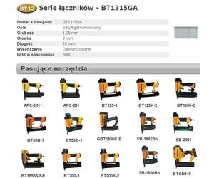 Bostitch bt1315ga5 - clavos galvanizados para clavadora (15 mm, 5000 c