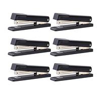 BOSTITCH Grapadora de escritorio de metal clásica, paquete de 6 (B515-BLK-6PK)