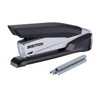 Bostitch InPower - Grapadora de escritorio de rayas, color negro y gris