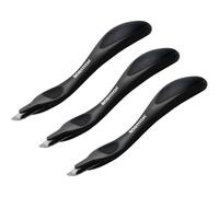 Bostitch Office Easy - Removedor de grapas, punta magnética, paquete de 3 (40000M-BLK-3PK)