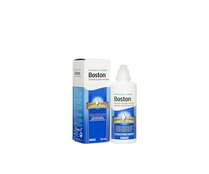 Boston Advanced Solución acondicionadora, 1 x 120ml | Bausch + Lomb, lentes de contacto rígidas, acondiciona y rehidrata, sistema triple desinfectante