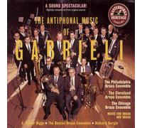 Boston Brass Ensemble The Antiphonal Music of Gabrieli (CD) (Importación USA)