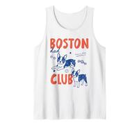 Boston Dad Club Boston Terrier Dog Owner Dog Dad Fathers Day Camiseta sin Mangas