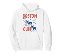 Boston Dad Club Boston Terrier Dog Owner Dog Dad Fathers Day Sudadera con Capucha