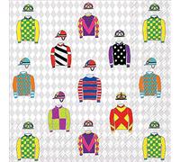 Boston International C017500 IHR - Servilletas de papel de 3 capas, seda Jockey