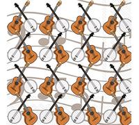 Boston International C950400 IHR Servilletas de papel de 3 capas, canción country