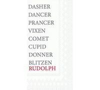 Boston International IHR - Servilletas de papel de 3 capas, 20 x 10 cm, diseño de reno