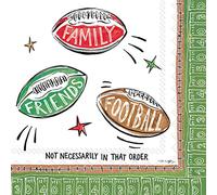 Boston International IHR - Servilletas de papel de 3 capas, diseños diarios, 20 unidades, tamaño de cóctel, amigos y familiares