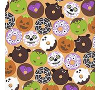 Boston International IHR - Servilletas de papel de 3 capas para otoño, Halloween, Acción de Gracias, tamaño de cóctel de 20 unidades, diseño de dona