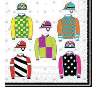 Boston International L017500 - Servilletas de papel (20 unidades, seda jockey)