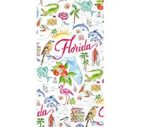 Boston International Rosanne Beck State Collection IHR - Servilletas de papel para bufé, 3 capas, 16 unidades, Florida (BF930400)
