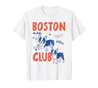 Boston Mom Club Boston Terrier Dog Owner Dog Mom Mothers Day Camiseta