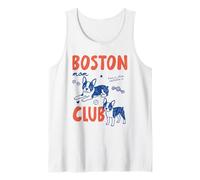 Boston Mom Club Boston Terrier Dog Owner Dog Mom Mothers Day Camiseta sin Mangas