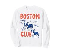 Boston Mom Club Boston Terrier Dog Owner Dog Mom Mothers Day Sudadera