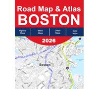 Boston Road Map - Boston Road Atlas - Boston Street Map - Massachusetts Road Map