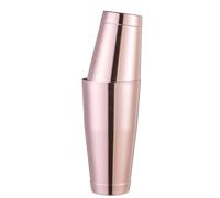 Boston Shaker Cocktail Set Color Cobre Lestado Doble Timbal 850 ml + 530 ml Acero inoxidable Set estaño en lata coctelera Accesorios Bartender Bartender Mixología