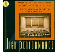 Boston Symphony Bartok: Concerto for Orchestra / Kodaly: (CD) (Importación USA)