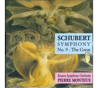 BOSTON SYMPHONY ORCHESTRA CONDUCTED BY PIERRE MONTEUX - SCHUBERT - SYMPHONY NO.9 : THE GREAT シューベルト作曲「交響曲第9番ハ長調 - ザ・グレイト」