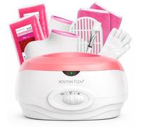 Boston Tech® Baño de Parafina para Manos Maquina parafina que Alivia el Dolor Muscular y Artrosis Capacidad 3L Hidrata y Revitaliza tu Piel Incluye accesorios Premium para uso personal y profesional