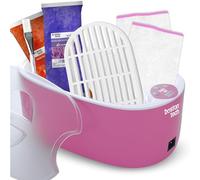 Baño de Parafina para Manos y Pies de Boston Tech® | Alivio del Dolor Muscular y Artritis | Hidrata, Suaviza y Revitaliza tu Piel | Capacidad 5L + 2 Bloques de Cera (900g) + Accesorios Premium (Rosa)