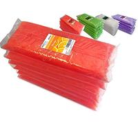 Boston Tech BE106-A Cera de Parafina pura 3 Kg. 6 bloques de 450g C/u. Ideal para cualquier baño de parafina. Uso terapéutico y estético. 4 Diferentes Aromas disponibles (Naranja)