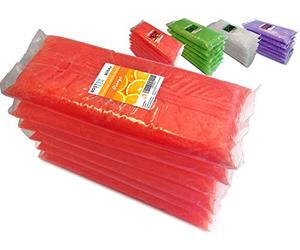 Boston Tech BE106-A Cera de Parafina pura 3 Kg. 6 bloques de 450g C/u. Ideal para cualquier baño de parafina. Uso terapéutico y estético. 4 Diferentes Aromas disponibles (Naranja)