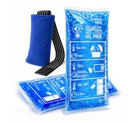 Boston Tech Bolsas de gel frío y caliente premium con funda reutilizable multiposición. Terapia frío-calor ideal para lesiones, recuperación muscular, fisioterapia y uso doméstico (Pack de 2)