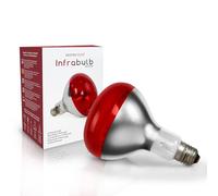 Boston Tech Bombilla Infrarroja para Termoterapia. Alivio para dolores musculares MEDIDAS 12 x 0,03 x 16,5 cm - ROSCA E27