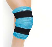 Boston Tech EPIONE bolsa de gel frío y calor 27 x 35 centímetros para rodilla - compresa reutilizable rodillera con correas ajustables y funda suave alivio del dolor hinchazón y recuperación muscular