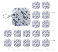 Boston Tech Set Electrodos 5x5cm Tens Ems Conector 2mm 16uds