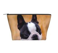 Boston Terrier Bokeh Perros Mascotas Boston Terrier, Bolsa de artículos de tocador Bolsa de Maquillaje Bolsa de cosméticos Bolsa de artículos de tocador de Viaje portátil