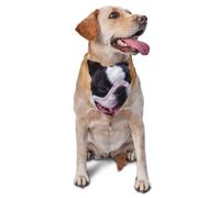 Boston Terrier Bokeh Perros Mascotas Boston Terrier Pañuelos para Perros Bufandas para Cachorros y Gatos Pañuelo Lavable para Mascotas