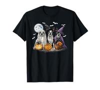 Boston Terrier Happy Halloween Dog Lover para Hombre y Mujer Camiseta