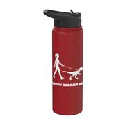 Boston Terrier Mom Stainless Steel Insulated Water Bottle