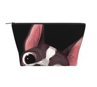 Boston Terrier Naturaleza, Bolsa de artículos de tocador Bolsa de Maquillaje Bolsa de cosméticos Bolsa de artículos de tocador de Viaje portátil
