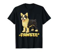 Boston Terrier Spaghetti Fideos Comida Italiana Cachorro Amor Camiseta