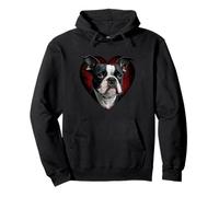 Boston Terrier Sudadera con Capucha