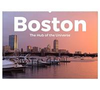 Boston - The Hub of the Universe (Wandkalender 2026 DIN A2 quer), CALVENDO Monatskalender: Kommen Sie mit auf eine unglaubliche Entdeckungsreise nach Boston.