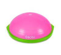 BOSU 72-10850 Home Gym Equipment The Original Balance Trainer 65 cm de diámetro, rosa y verde lima