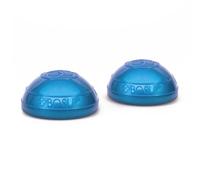 Bosu Cápsulas dinámicas unisex de 6.5 pulgadas de diámetro para entrenamiento en casa de 2 lados para fuerza y flexibilidad, color azul (paquete de 2)
