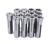 BOSUGE Juego de Pinzas R8 de 13 Uds, 1/8"-7/8", Juego de Pinzas de Acero 40cr, Llave de Corte de Carcasa de portabrocas para fresadora CNC