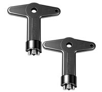 BosuLai Llave Antirrobo, 2 Pcs, Negro, Compatible con Clio, Espace, Kangoo, Megane, Tuerca Tapacubos Antirrobo 7700422600