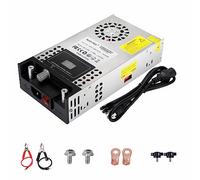 BOSYTRO Fuente de alimentación regulable 0-24V 25A 600W Transformador 220V a 24V alimentación para tiras LED, CCTV, radio, cámara, suministro de laboratorio