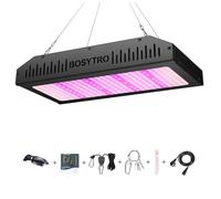 BOSYTRO Grow Light, 2000W Lámpara Plantas de Espectro Completo, Focos Led Cultivo Interior, Lámpara de Cultivo de Doble Interruptor Veg & Bloom, Luz Crecimiento Plantas