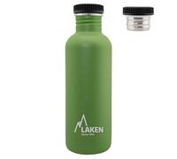 Bot. ac. inox Basic 1 L rosca acero - Kaki