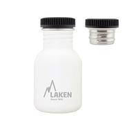 Bot. ac. inox Basic 350ml - Blanco