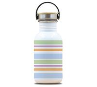 Bot. ac. inox Basic 500ml,tapón acero/bambú - Drinklife Bands